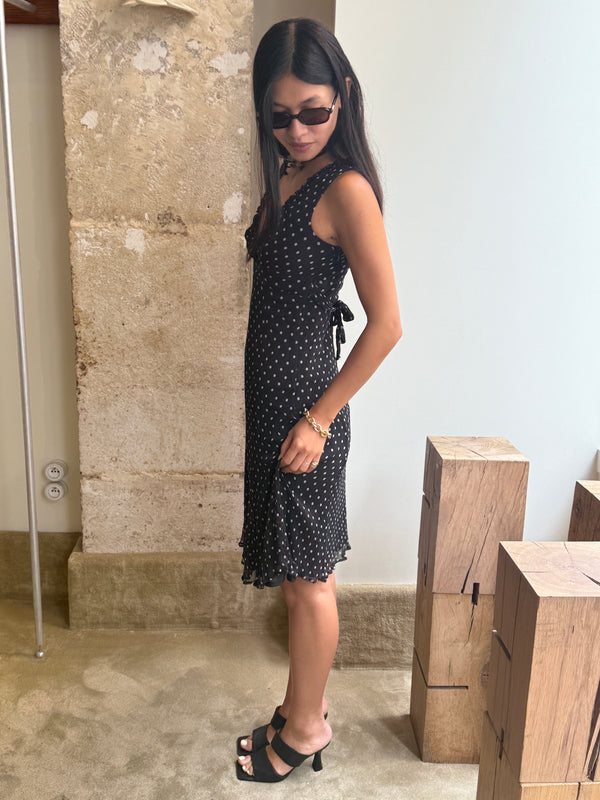 Robe à pois