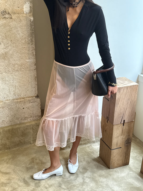 Jupe transparente