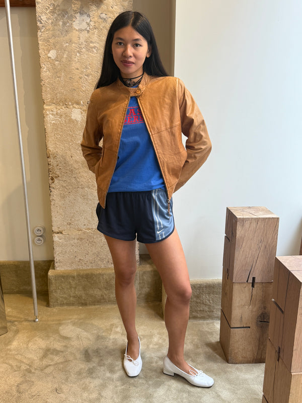 Veste en cuir