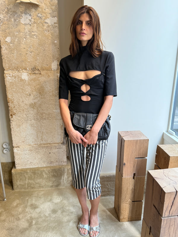 Top Jacquemus noir