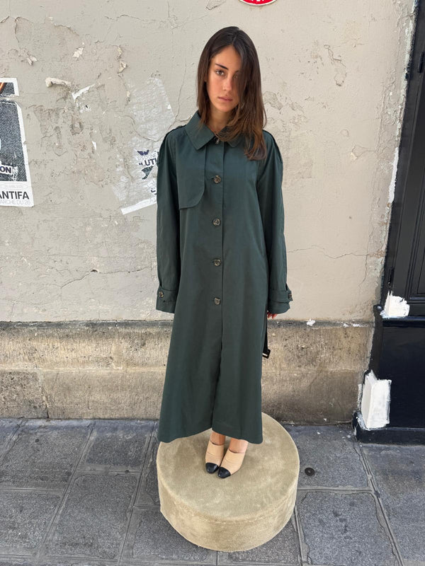 Oversized trench coat