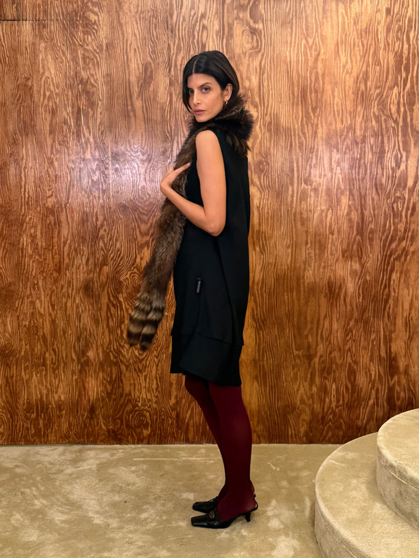 Givenchy Flowy Black Dress