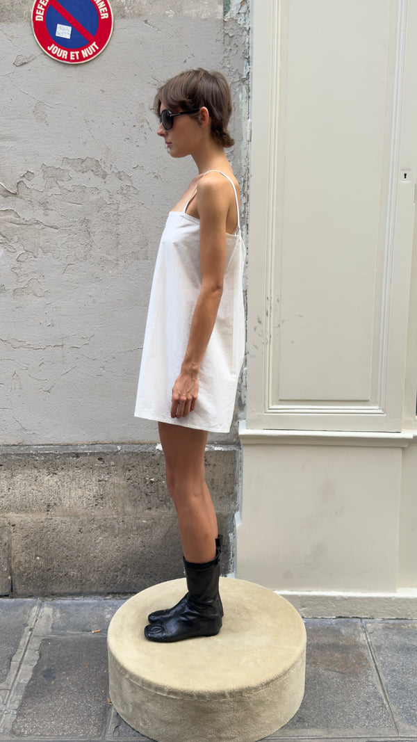 Mini cotton dress