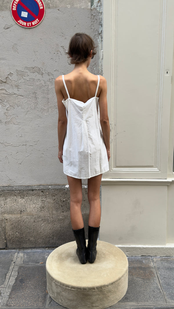 Mini cotton dress