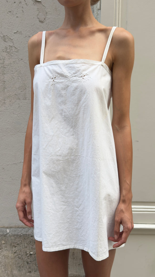 Mini cotton dress