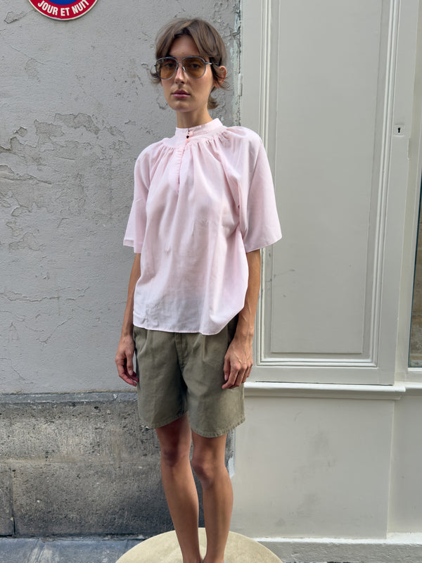 Pink cotton shirt