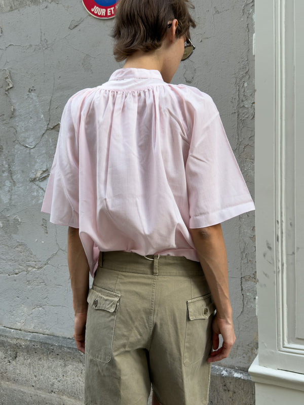 Pink cotton shirt