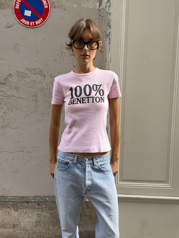 Vintage pink T-shirt