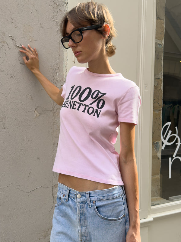 Vintage pink T-shirt