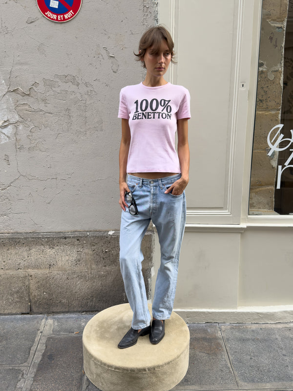 Vintage pink T-shirt
