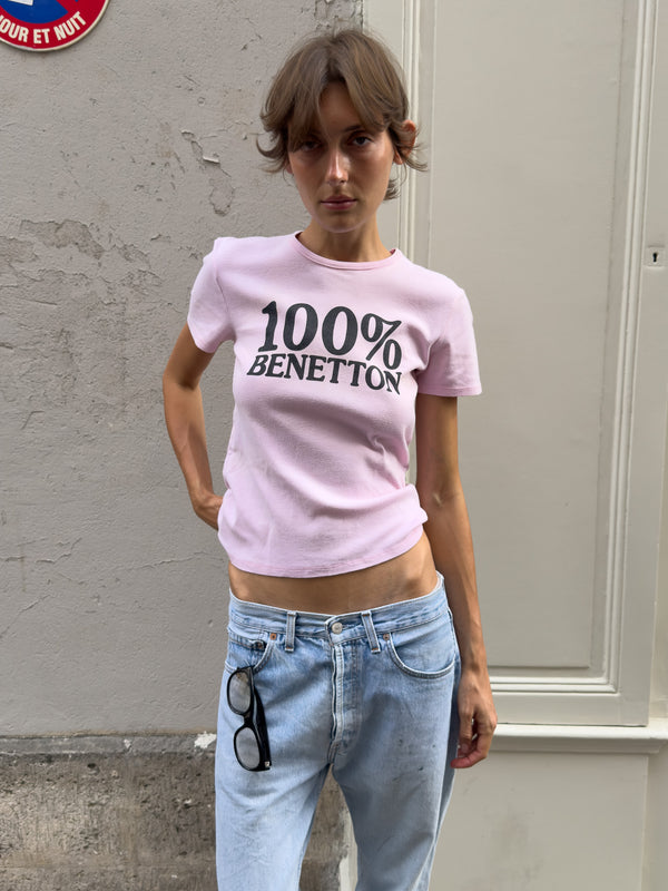 Vintage pink T-shirt