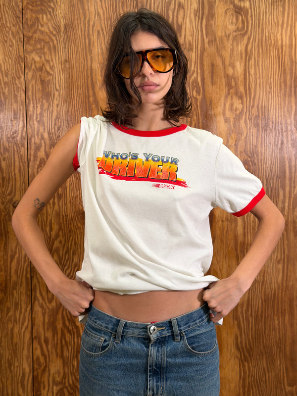 Vintage Who's Your Driver Tee