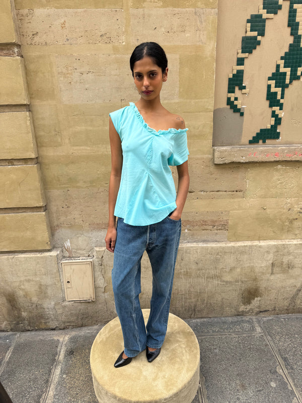Blue top