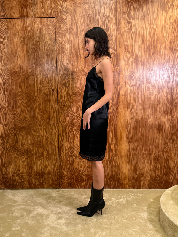 Black Slip dress
