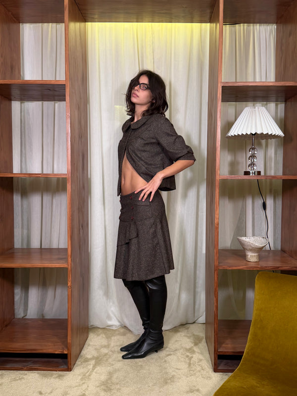 Preppy Jacket + Skirt set