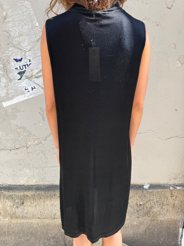 Cut out knit dress