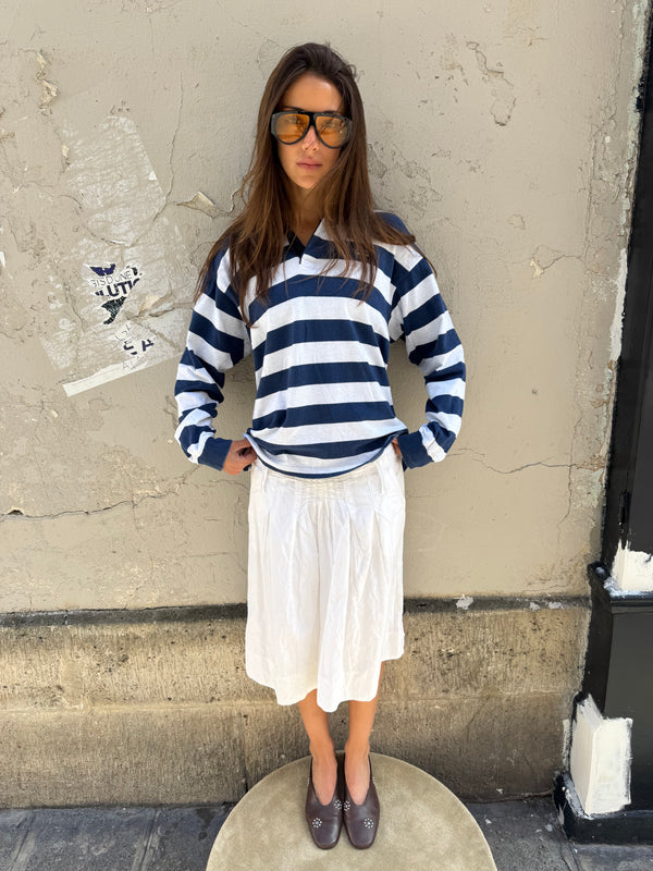 White skirt