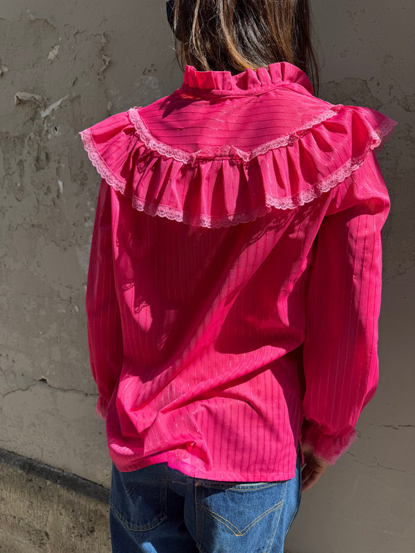 Romantic pink blouse