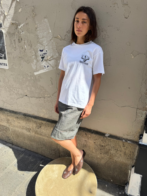 Moschino denim skirt