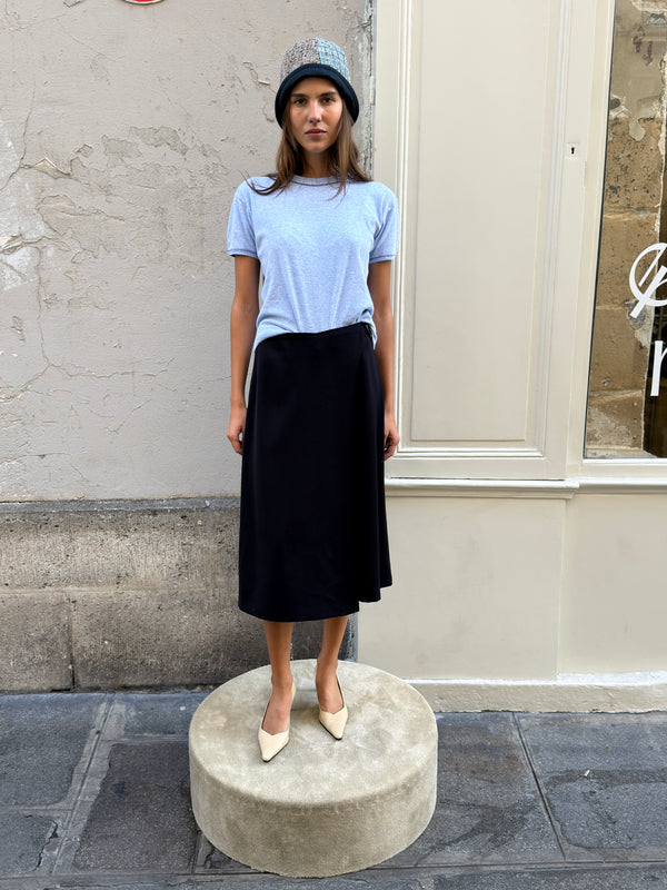 100% wool skort