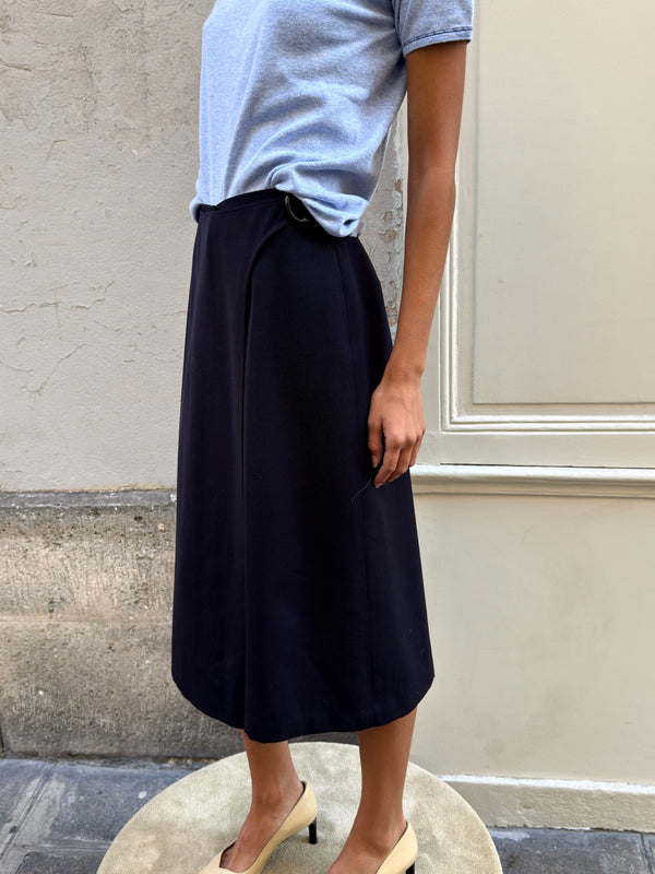 100% wool skort