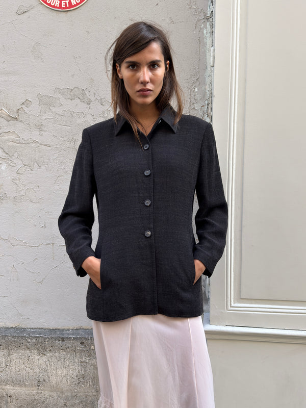 Brown wool jacket