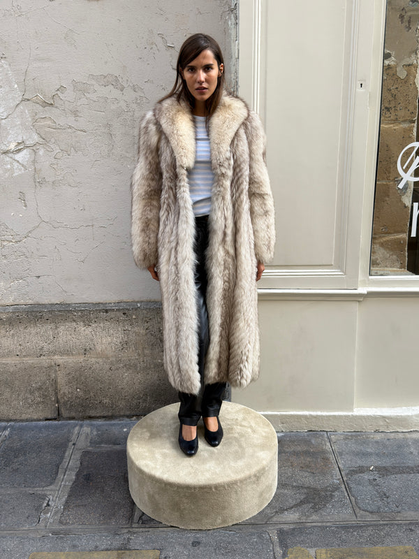Mink fur coat