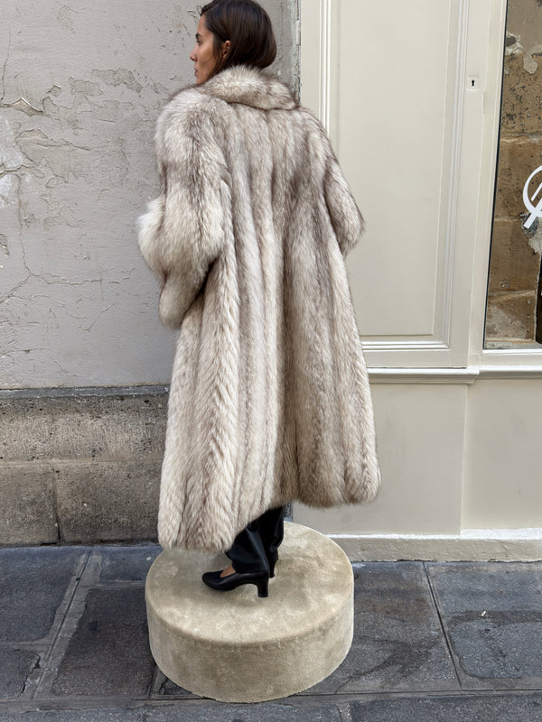 Mink fur coat