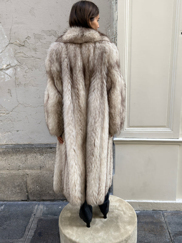 Mink fur coat