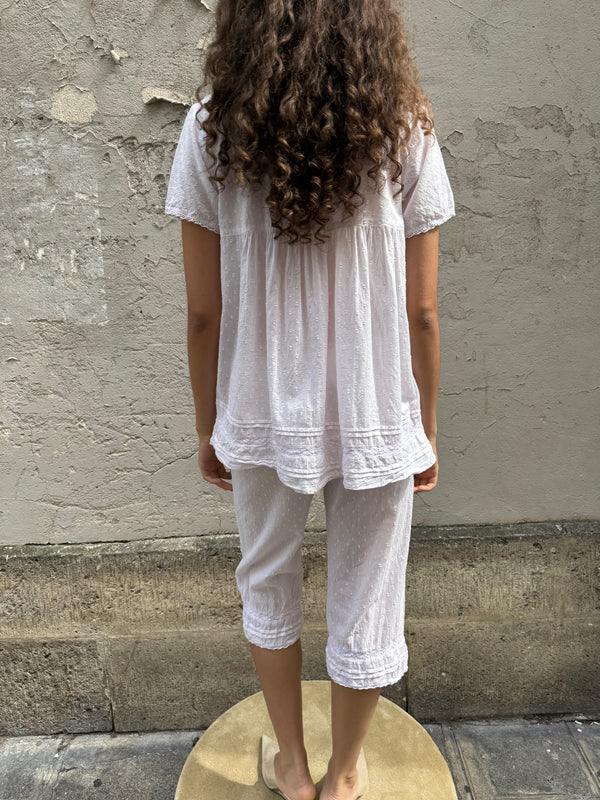 Embroidered cotton set
