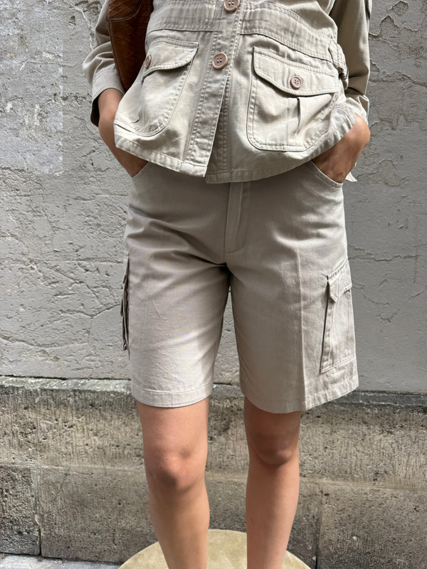 Cargo bermuda shorts