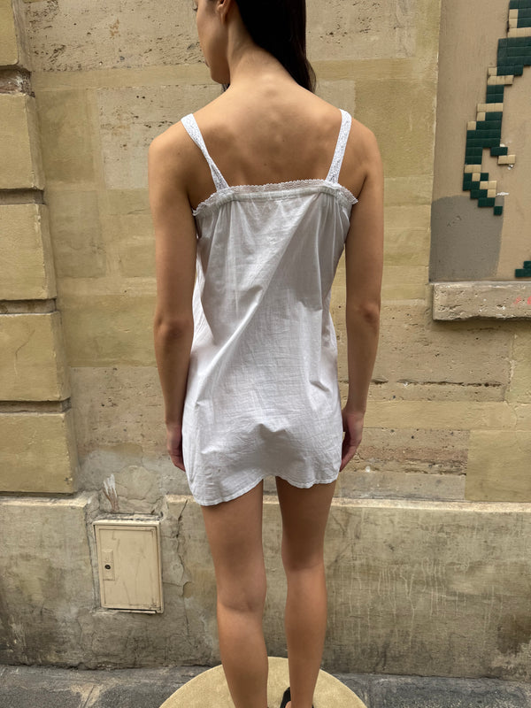 Cotton mini dress