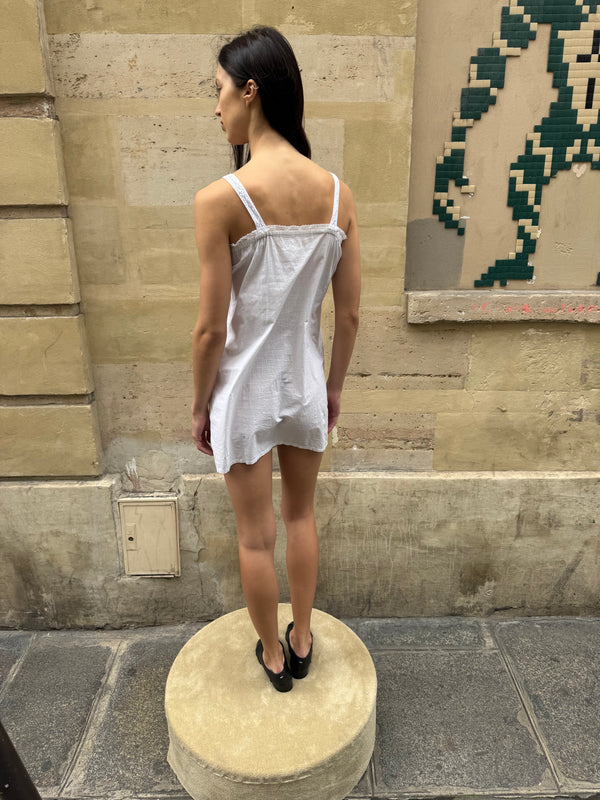 Cotton mini dress