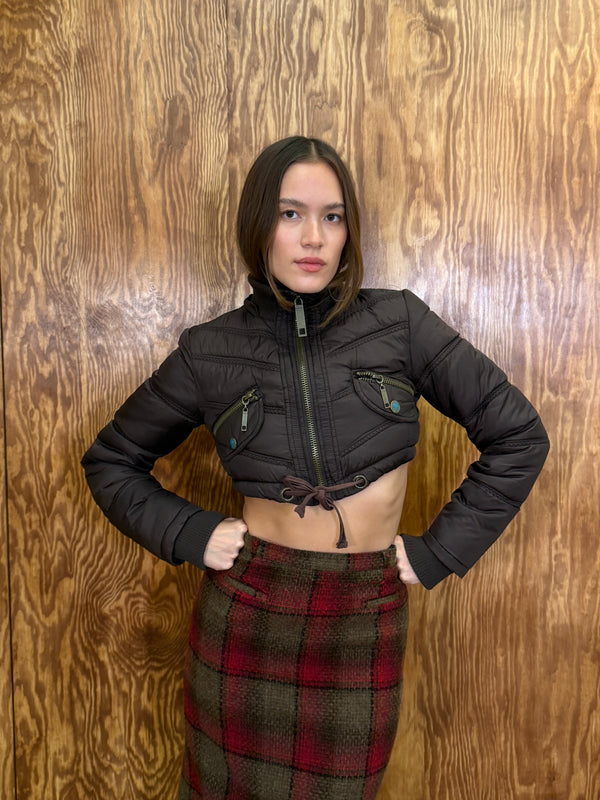 Cropped Puffer Jacket