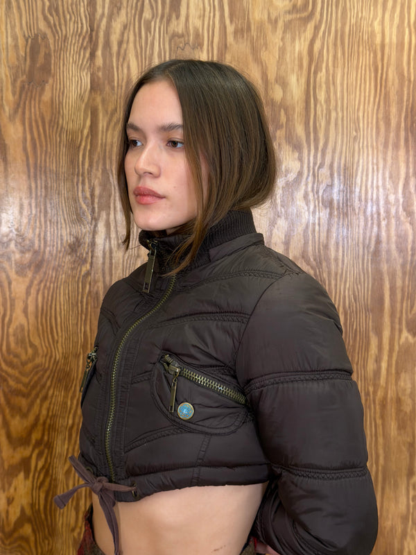 Cropped Puffer Jacket