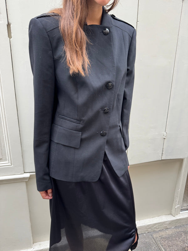 Black officer jacket
