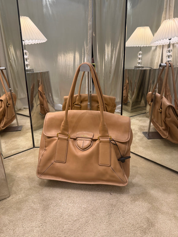Beige Prada Bag