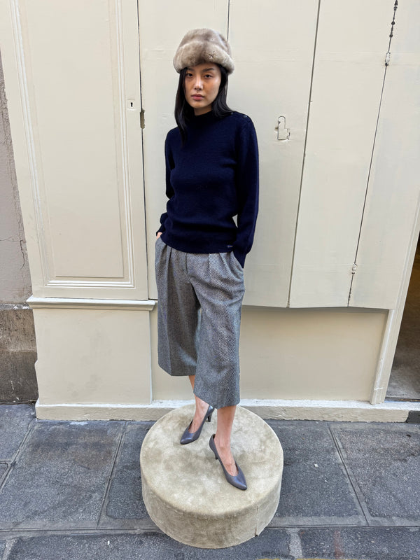 Wool sailor sweater