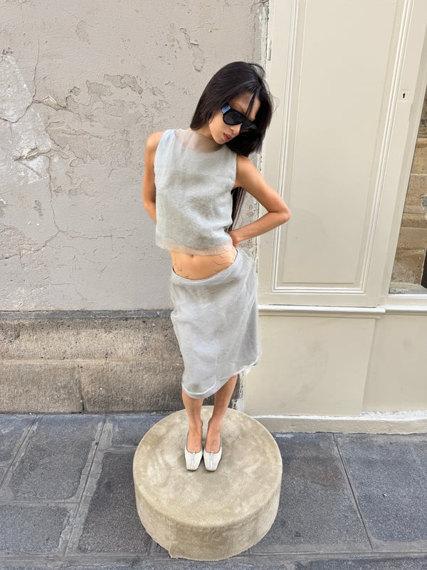 Grey mesh set