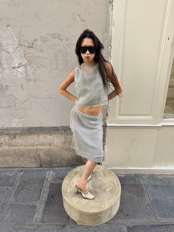 Grey mesh set