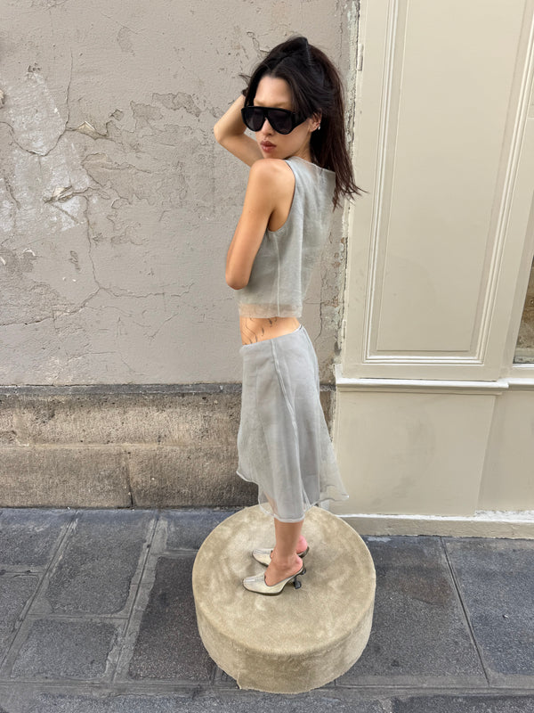Grey mesh set
