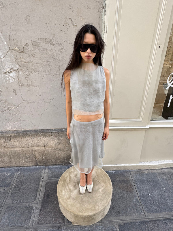 Grey mesh set