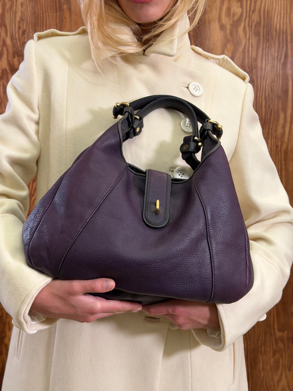 Loewe Purple Shoulder Bag