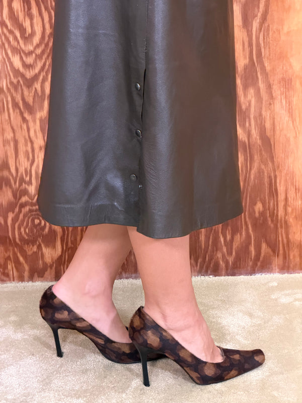 Sonia Rykiel Animal Print Heels