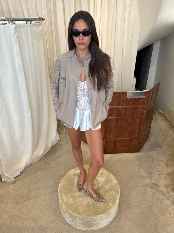 Lace playsuit