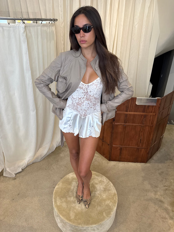 Lace playsuit