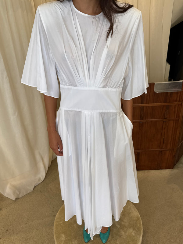 Alexandre Vauthier cotton poplin dress