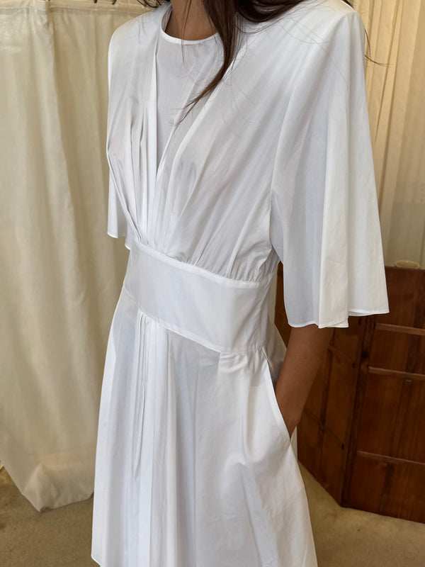Alexandre Vauthier cotton poplin dress