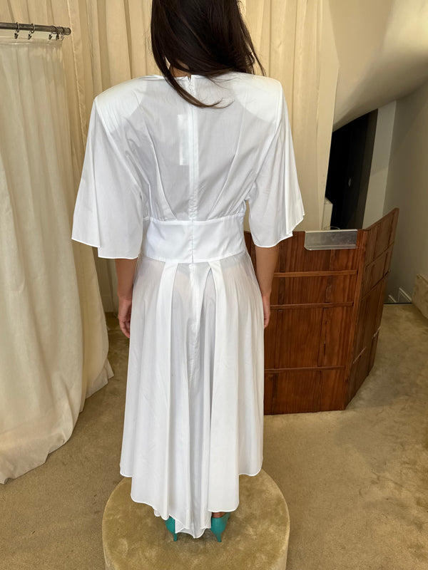 Alexandre Vauthier cotton poplin dress