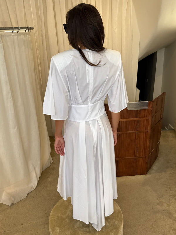 Alexandre Vauthier cotton poplin dress